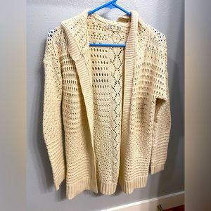 Cream cardigan